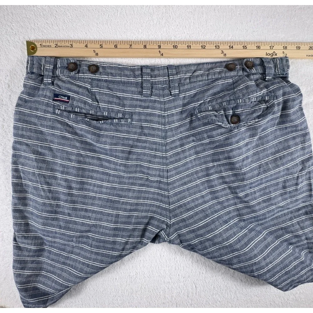 Jack O'Neill Shorts Mens 36 Blue Striped 9
